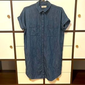 Madewell Denim Shirt Dress